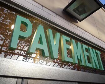pavement sign