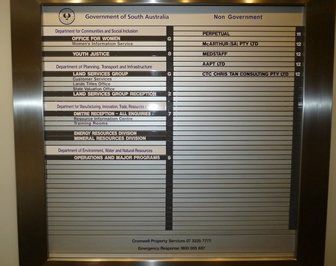 directory sign