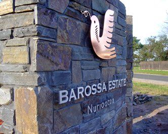 estate entry sign