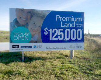 land development sign