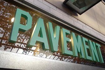 pavement Business Signage