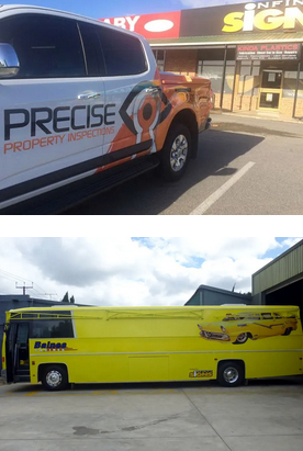 precise property inspections truck wrap